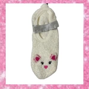 Cat Kitten Luxury Slipper Socks with Heart Nose 💗 Cat Lovers Sock Slippers